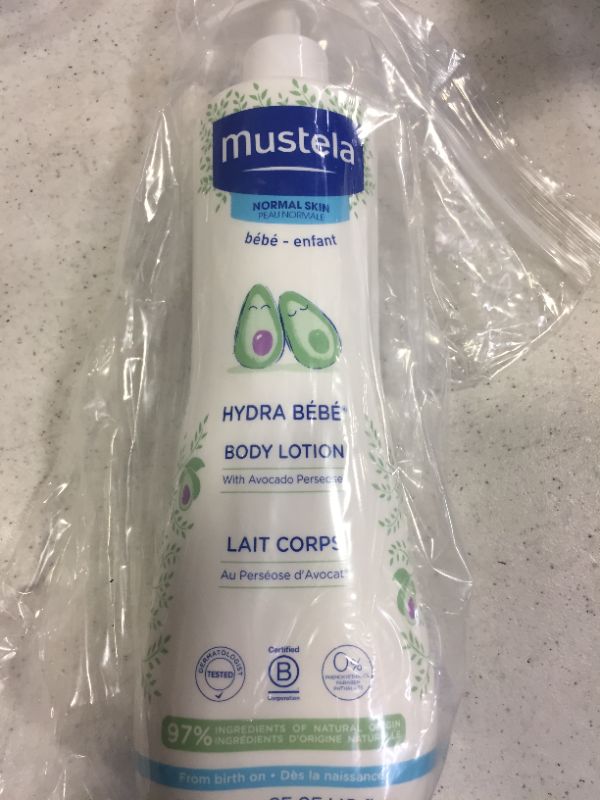 Photo 2 of Mustela Hydra Bebe Body Lotion - Daily Moisturizing Baby Lotion with Natural Avocado, Jojoba & Sunflower Oil - Various Sizes ------ EXP 05/2024
