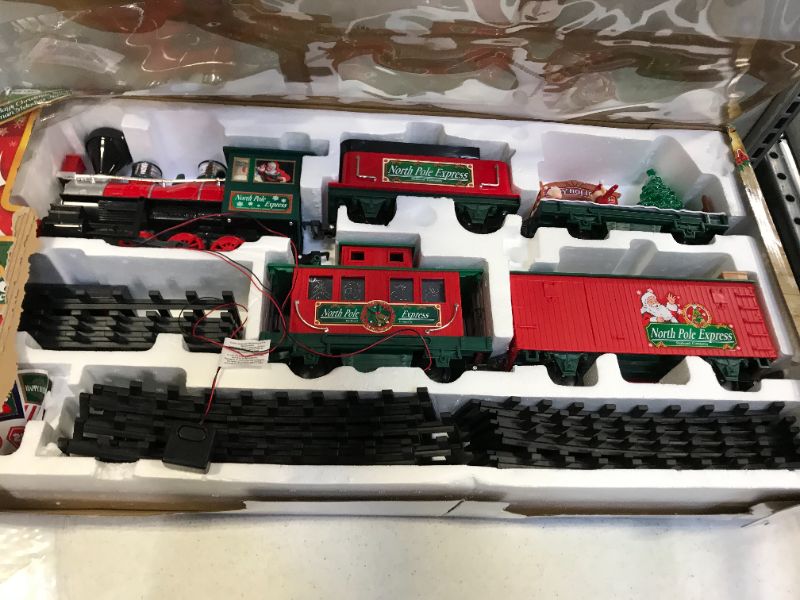 Photo 2 of EZTEC Remote Control North Pole Express Christmas Train Set