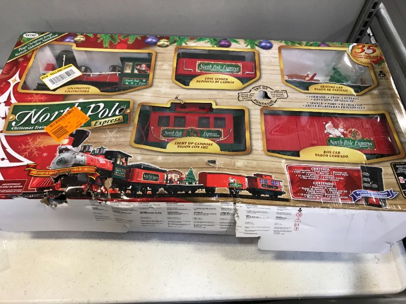 Photo 3 of EZTEC Remote Control North Pole Express Christmas Train Set