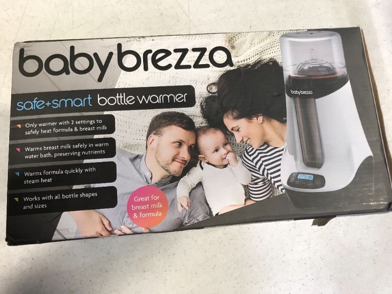 Photo 1 of Baby Brezza Safe & Smart, Electric Baby Bottle Warmer and Baby Food Warmer – Universal Fit - Glass, Plastic, Small, Large, Newborn Feeding Bottles - Wireless Bluetooth Control - Digital Display