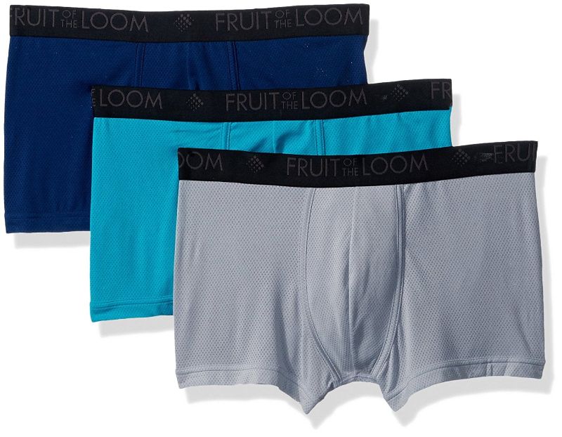 Photo 1 of Fruit of the Loom Men's Breathable Underwear Mesh - Assorted Color