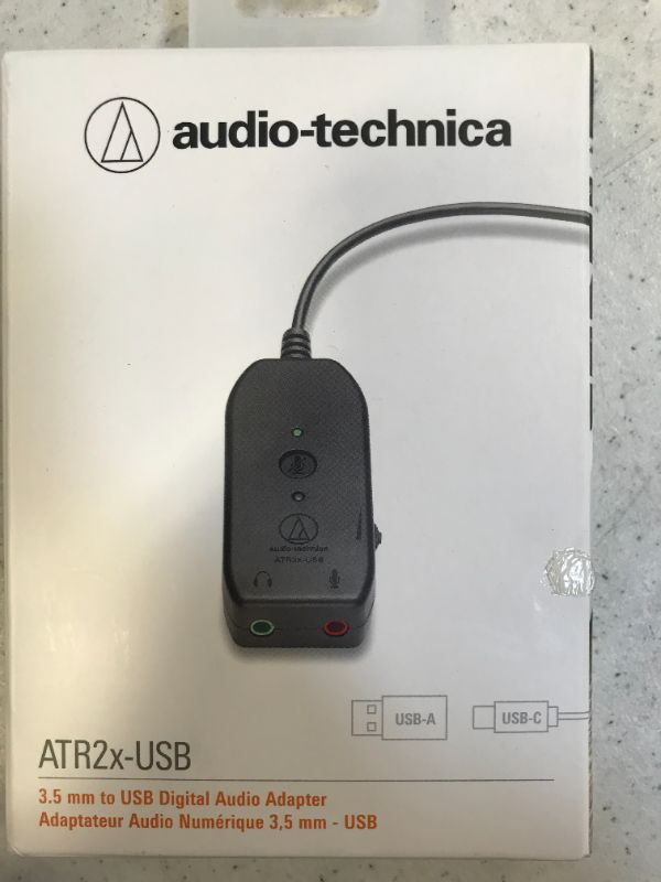 Photo 3 of Audio-Technica ATR2x-USB 3.5mm to USB Audio Adapter (ATR Series)