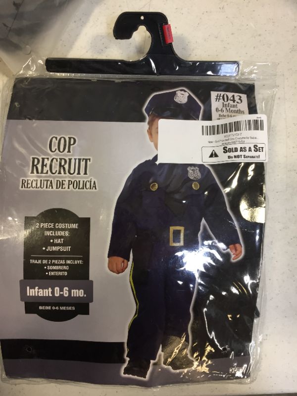 Photo 1 of 0 to 6 months kids police costume 