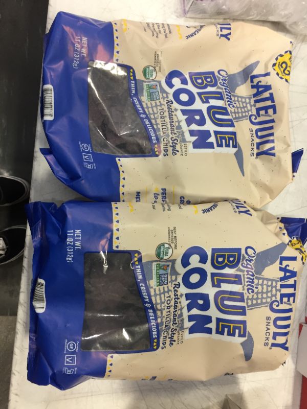 Photo 1 of 2 PACK OF BLUE CORN CHIPS 