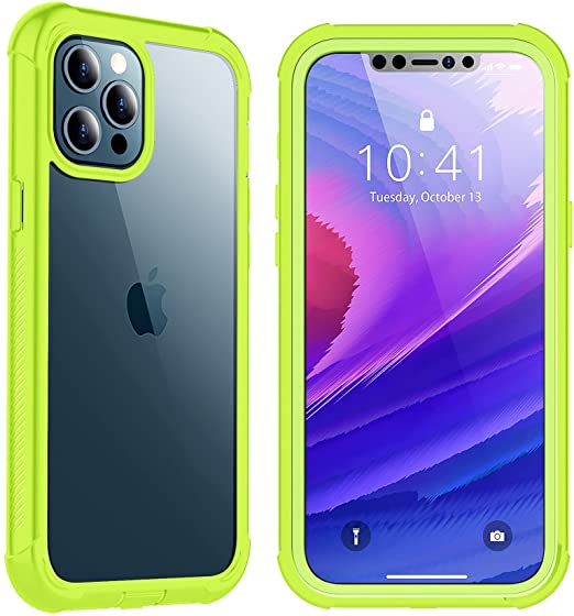 Photo 1 of SPIDERCASE Compatible with iPhone 12 Pro Max Case, Not Waterproof with Built-in Screen Protector Full Heavy Duty Protection Shockproof Anti-Scratched Rugged Case for iPhone 12 Pro Max