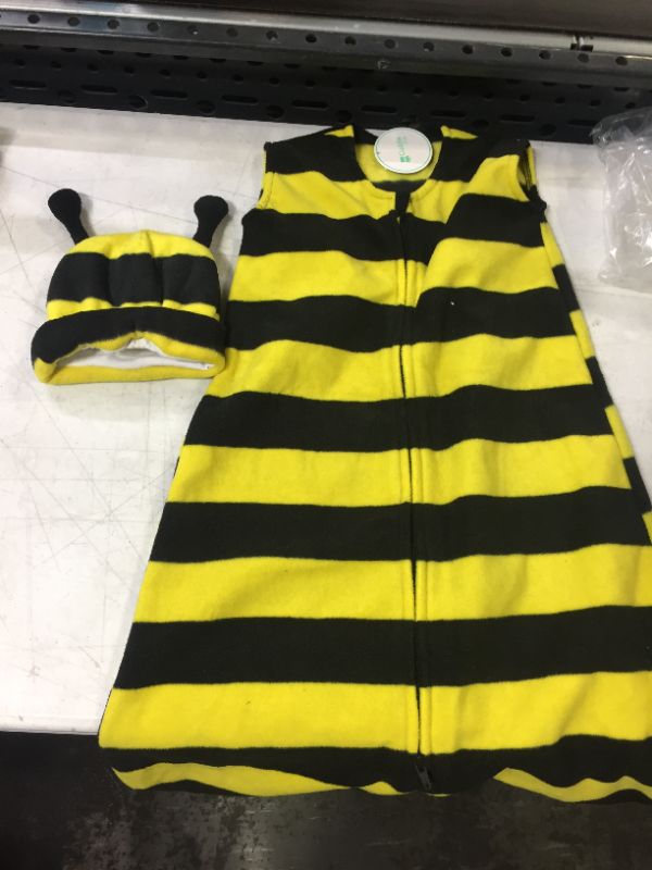 Photo 1 of Baby Fleece Sleep Sack - Infant Wearable Blanket Newborn Swaddle Sleepbag & Hat
Size: M