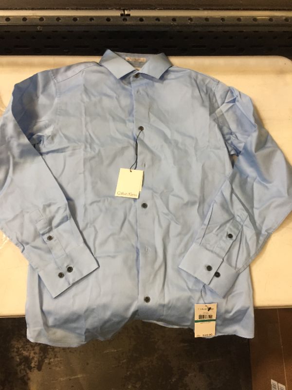 Photo 1 of Calvin Klein Boys Long Sleeve Button-up Shirt
Size: 16