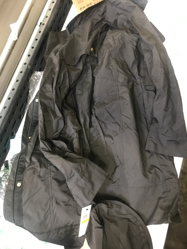 Photo 5 of Cole Haan Women's Travel Packable Rain Jacket
Size: M
Color: Black