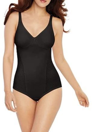 Photo 1 of Bali Women's Passion for Comfort Minimizer Bodysuit, Black, 42C, Black