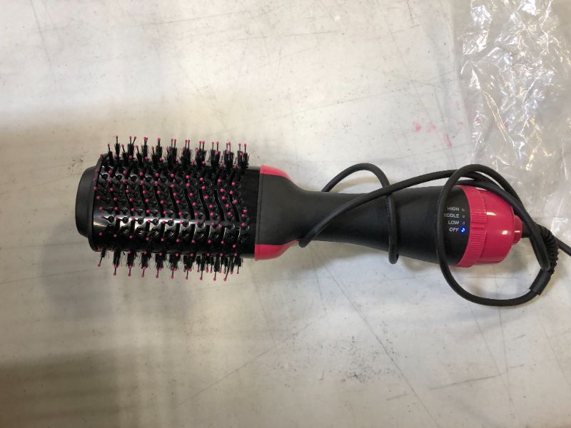 Photo 1 of Generic Hair Dryer and Volumizer Hot Air Brush, Black