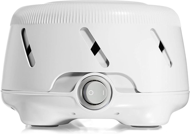 Photo 1 of Yogasleep Dohm UNO White Noise Machine (White) | Real Fan Inside for Non-Looping White Noise | Sound Machine for Travel, Office Privacy, Sleep Therapy | For Adults & Baby | 101 Night Trial