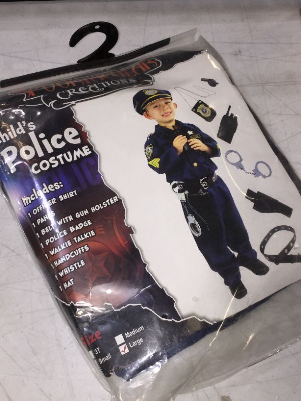 Photo 2 of Joyin Toy Spooktacular Creations Deluxe Police Officer Costume and Role Play Kit.
