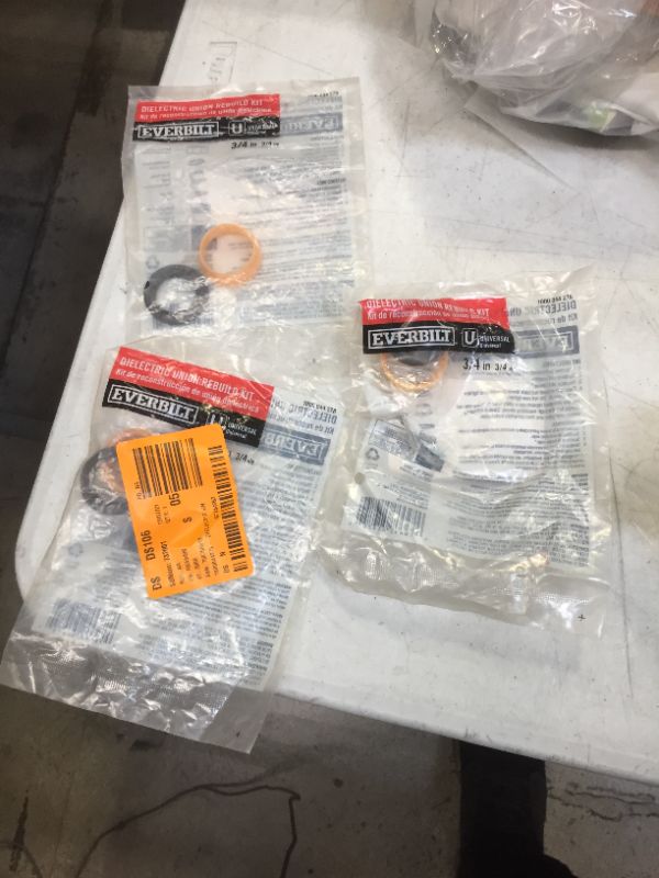 Photo 2 of 3/4 in. Rubber Dielectric Union Rebuild Kit (3 pack)
