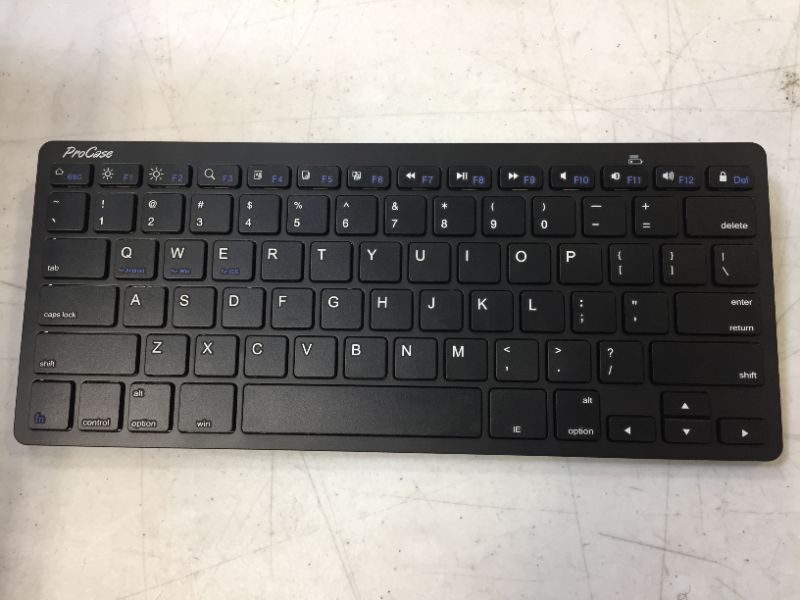 Photo 1 of generic wireless Bluetooth keyboard 