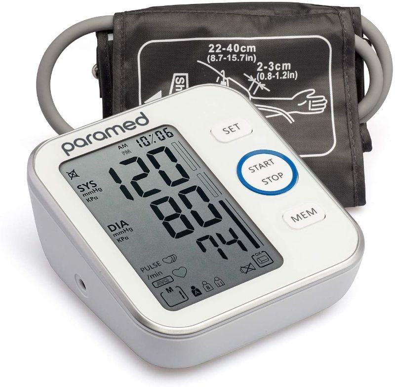 Photo 1 of Paramed Blood Pressure Monitor Upper Arm
