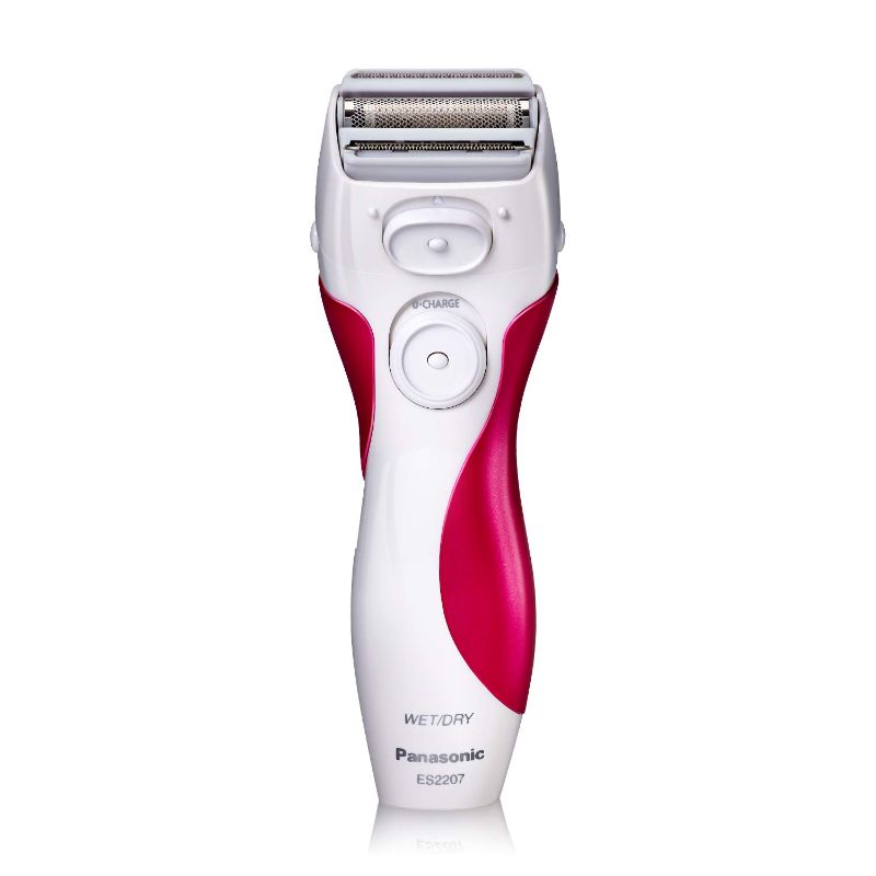 Photo 1 of Panasonic Electric Shaver for Women, Cordless 3 Blade Razor, Pop-Up Trimmer, Close Curves, Wet Dry Operation, Independent Floating Heads - ES2207P
