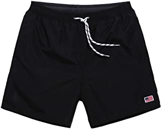 Photo 1 of  NITAGUT Men's Swimwear Sports Running Shorts Swim Trunks Quick Dry Lightweight with Pocket