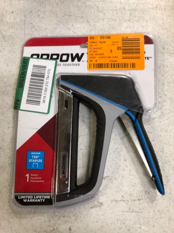 Photo 2 of Arrow T50X TacMate Heavy Duty Staple Gun