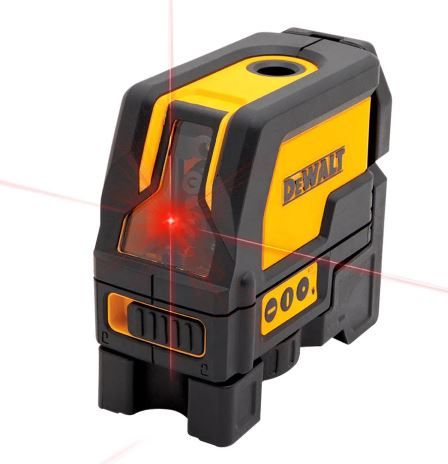 Photo 1 of 165 ft. Red Self-Leveling Cross-Line and Plumb Spot Laser Level with (3) AAA Batteries & Case
