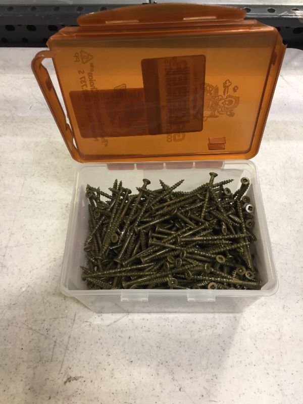 Photo 2 of 10 in. x 3 in. 5 lbs. Lox 2 Flat Scavenger Head GrabberGard Coarse Thread (Approximately 353-Pieces)
