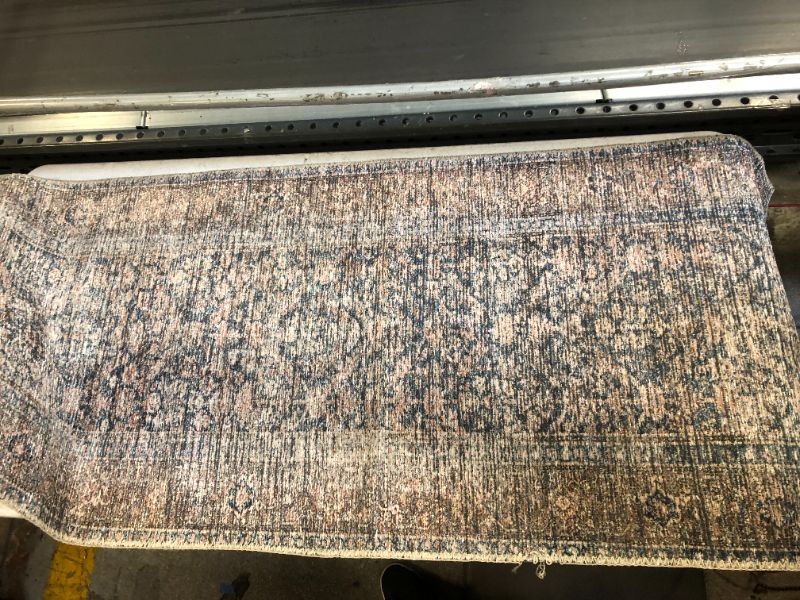 Photo 1 of Billie Oriental Ink / Salmon Area Rug 20x5'0
