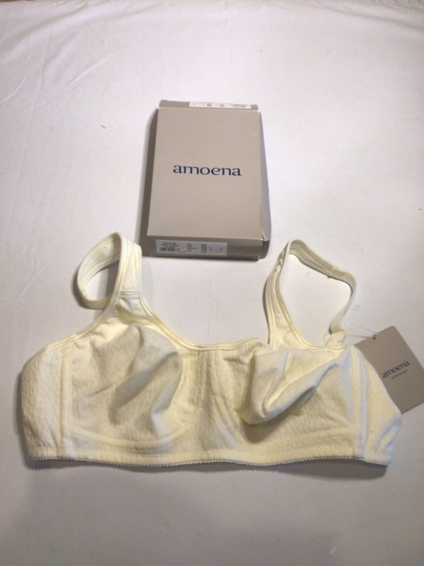 Photo 2 of Amoena Women's Mona Molded Wire-Free Bra-Off White-Size 36B