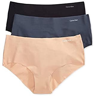 Photo 1 of Calvin Klein Women's Invisibles Hipster Multipack Panty-5pack- Black White Nude-Size Medium