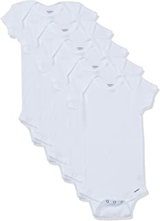 Photo 1 of Gerber Baby Girls Organic 5-pack Short-sleeve Onesies Bodysuits- size 3-6 months- White