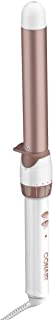 Photo 1 of Conair Double Ceramic Curling Wand, 1 Inch Curling Wand, White / Rose Gold