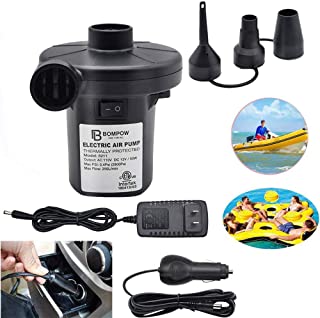 Photo 1 of Air Pump for Inflatables Air Mattress Pump Air Bed Pool Toy Raft Boat Electric Pump for Inflatables(AC/DC Pump) 