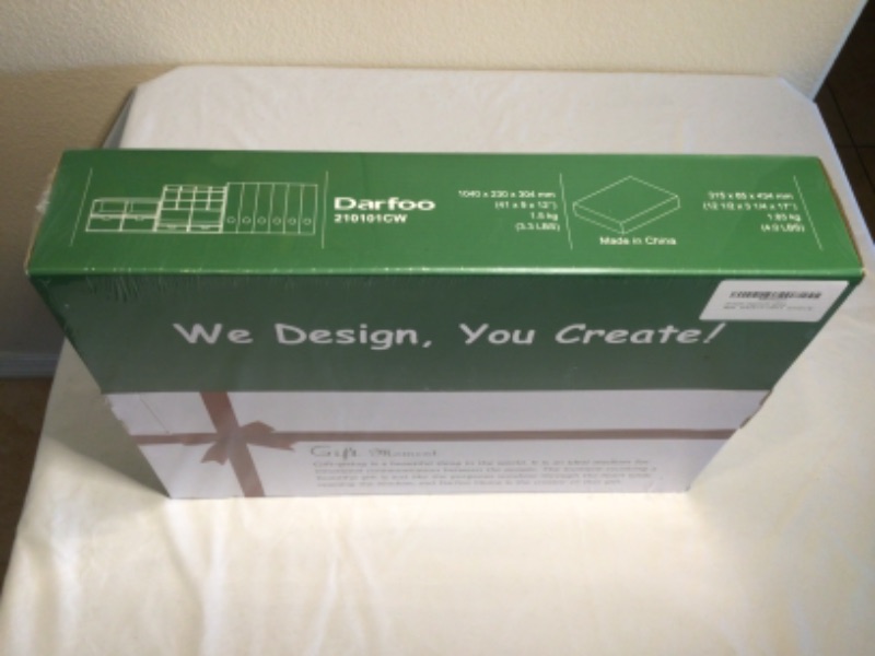 Photo 1 of Desk Organizer by Darfoo. Made of Heavy duty Paper. 16 Compartments, 4 Drawers, 6 Magazine Holder, 800 Pencil Capacity
