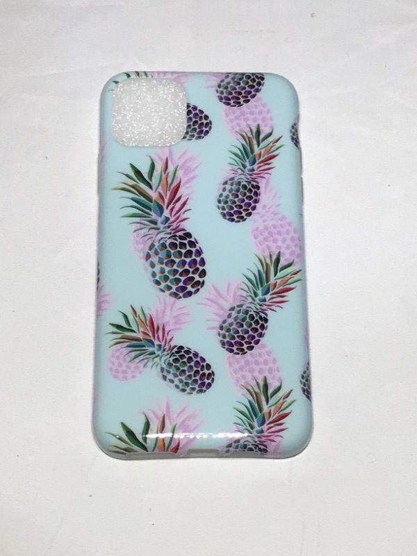 Photo 1 of Case for Iphone 11pro 6.5 inch Mint Green with Pineapple Design