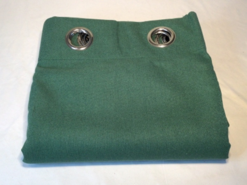 Photo 1 of 3 Packages- Curtains 52W x 63L Blackout- Green- Grommets-Each Package is 2 Panels- This item is 6 Panels