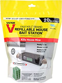 Photo 1 of Victor M923 Fast-Kill Brand Ready-to-Use Refillable Mouse Station – 20 Blocks