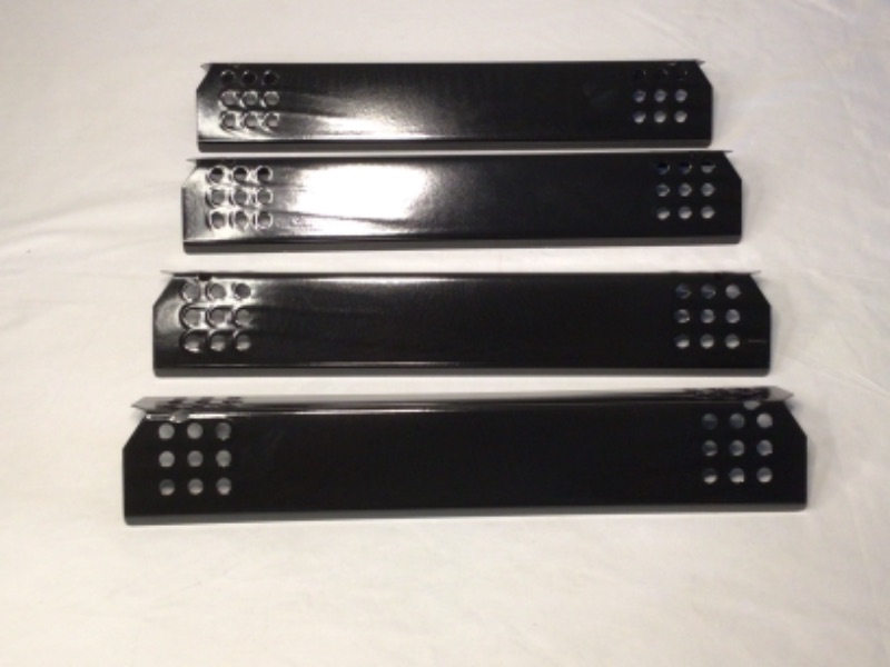 Photo 2 of 4 pack-NUPICK Grill Flame Tamers for Nexgrill 720-0783E, 720-0830H, Heat Plates for Grillmaster 720-0697, 14 9/16 inch