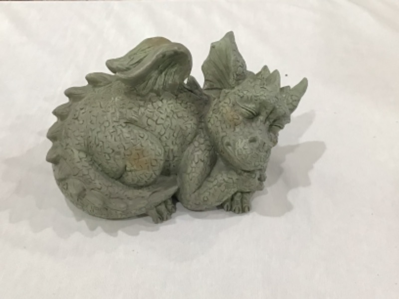 Photo 1 of 2 Pack Decorative Resin Statue-Dragon