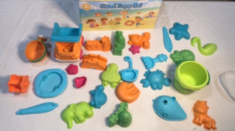 Photo 1 of 23 Pc Toy Sand Box Kit