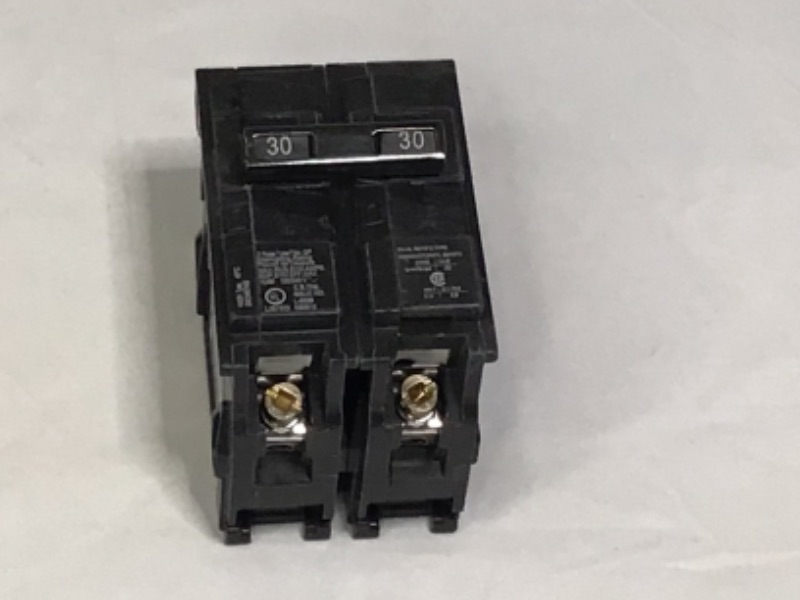 Photo 2 of 30-Amp Double Pole Type QP Circuit Breaker