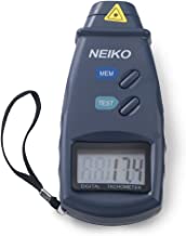 Photo 1 of NEIKO 20713A Digital Tachometer | 2.5 - 99,999 RPM | Non-Contact Laser | Pocket Rotation Gauge | Motor, Machine, Chainsaw, Lathes Measurement Meter