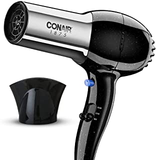 Photo 1 of Conair 1875 Watt Full Size Pro Hair Dryer with Ionic Conditioning , Black / Chrome, 1 Count