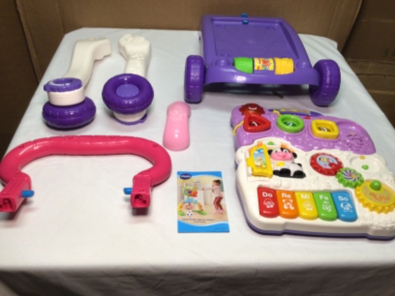 Photo 2 of VTech Sit-to-Stand Learning Walker (Frustration Free Packaging), Lavender