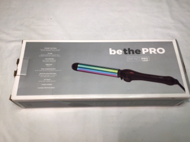 Photo 3 of INFINITIPRO BY CONAIR Rainbow Titanium 1 1/4-Inch Curling Iron