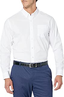 Photo 1 of Dockers Men's Long Sleeve Signature Comfort Flex Shirt-White- Size 2XLarge