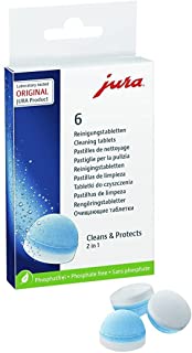 Photo 1 of 3 Packages-Jura 64308 Cleaning Tablets for all Jura Automatic Coffee Centers, 6-Count per package