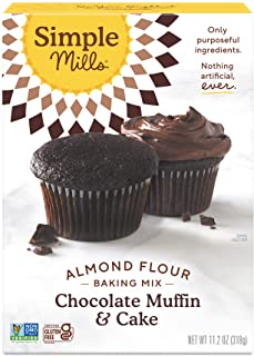 Photo 1 of 2 Boxes- Simple Mills Almond Flour, Gluten Free Chocolate Cake Baking Mix, Muffin Pan Ready Made with whole foods, Packaging May Vary, 11.2 Oz. Best by 11/20/21