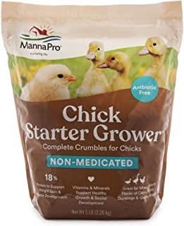 Photo 1 of 2 Bags-Manna Pro Chick Starter Food- Non-Medicated Chick Feed | 5 lbs each bag