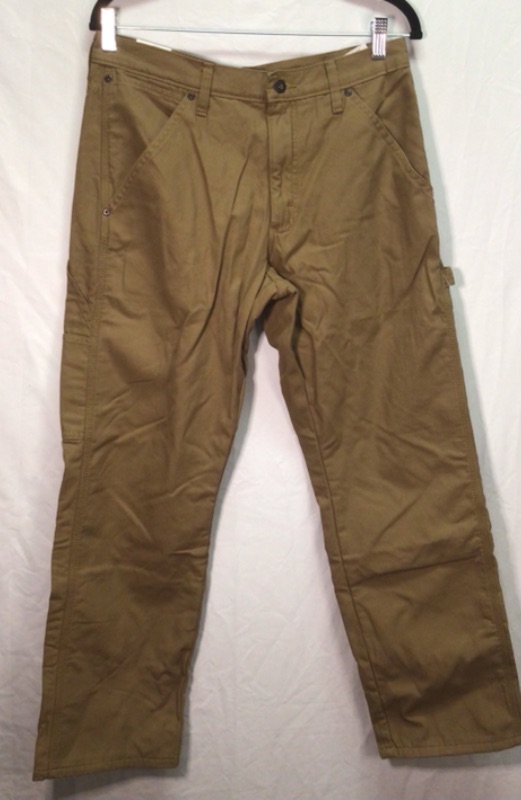 Photo 2 of Wrangler Riggs Workwear Men's Carpenter Pant- Color Brown/Green- Size 30 x30