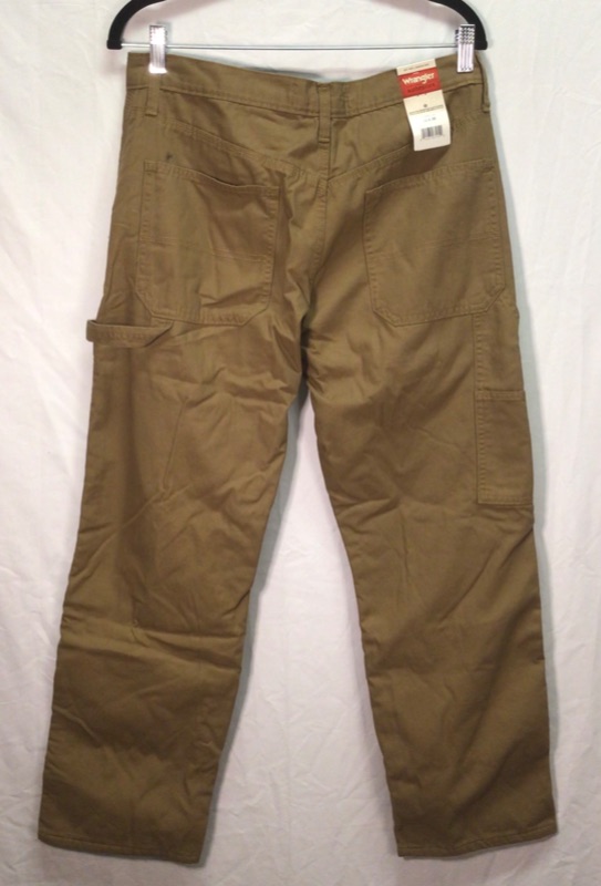 Photo 3 of Wrangler Riggs Workwear Men's Carpenter Pant- Color Brown/Green- Size 30 x30