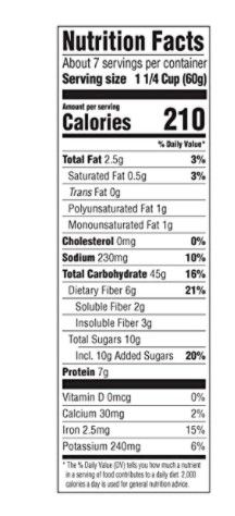 Photo 2 of 3 Boxes-Three Sisters Barbara's Morning Oat Crunch Original Cereal, Heart Healthy, Non-GMO, 14 Oz Box-BB Date 12/09/2021