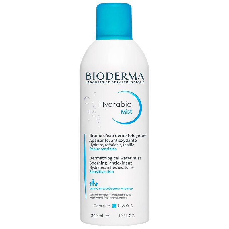 Photo 1 of 2 Pack- Bioderma Hydrabio Mist-Dermatological Water Mist-300ml- Hydrates, Refreshes, Tones Sensitive Skin